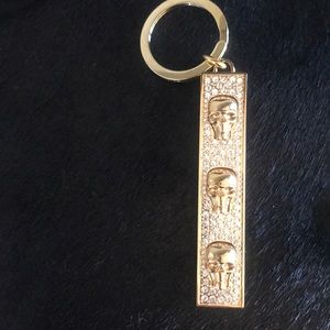 Alexander MQueen gold key chain